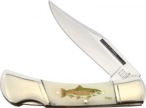Alaska Scrimshaw Connection Salmon Lockback (2.75″)