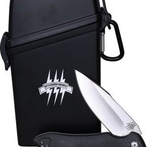 Attleboro Knives Berlin Strike Linerlock Black (3.5″)