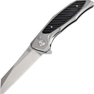 Artisan Megahawk Linerlock Gray D2 (3.75″)