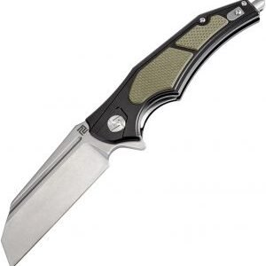Artisan Apache Nomad Linerlock Green D (3.5″)