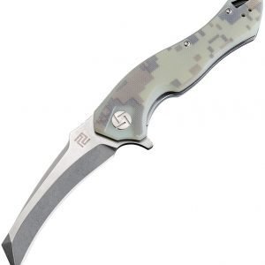 Artisan Eagle Linerlock Camo D2 (3.63″)