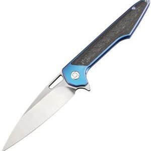 Artisan Archaeo Framelock Blue M390 (3.75″)