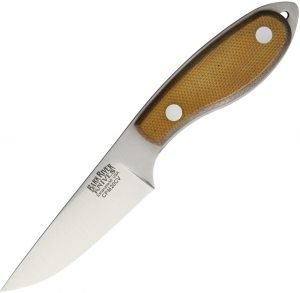 Bark River Caper Necker Natural Micarta (2.75″)