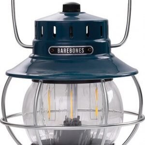 Barebones Living Railroad Lantern Ocean Blue
