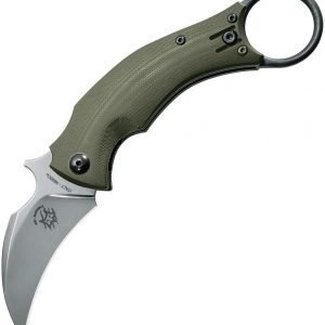 Bastinelli Creations Black Bird Linerlock OD Green (2.25″)