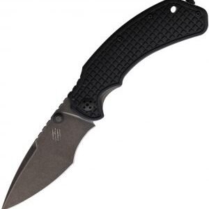 Bastinelli Creations Alpha 1 Framelock Knife Black (3.75″)