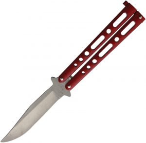 Bear & Son Butterfly Red Stonewash (3.38″)