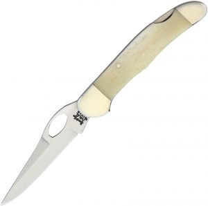 Bear & Son Lockback White Smooth Bone (2.75″)