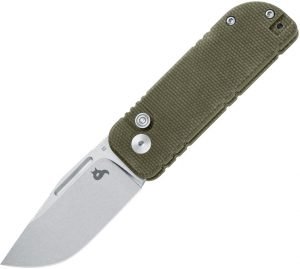 Black Fox NU-Bowie Button Lock Green (2.25″)