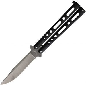 Benchmark Butterfly Black Stonewash (4″)
