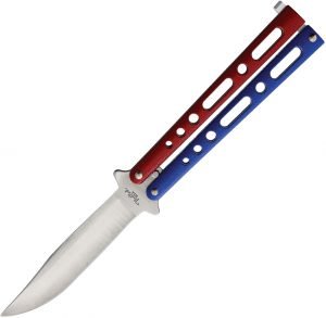 Benchmark Butterfly Red/Blue (4″)