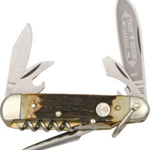 Boker Camp Knife Brown Stag