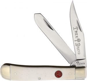 Boker Trapper White Bone