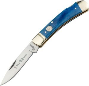 Boker Lockback Dark Blue Bone (2.75″)