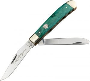 Boker Trapper Green Bone