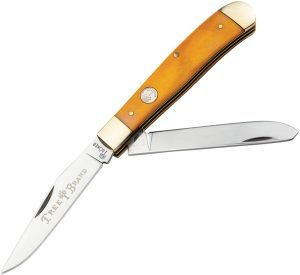 Boker Trapper Yellow Bone