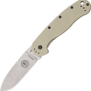 BRK Designed by ESEE Avispa Desert Tan Satin (3.5″)