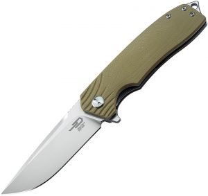 Bestech Lion Linerlock Knife Beige (3.5″)