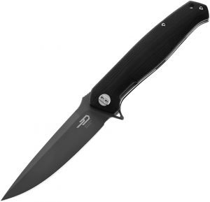 Bestech Swordfish Linerlock Knife Black (4″)