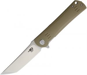 Bestech Kendo Linerlock Knife Tan (3.75″)