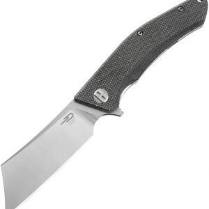 Bestech Cubis Knife Black Micarta (3.13″)