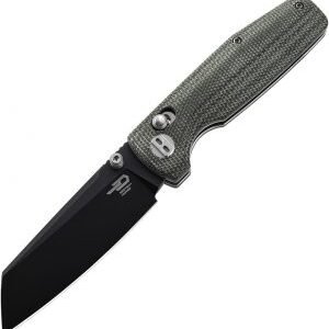 Bestech Slasher Knife Green Micarta(2.88″)