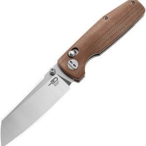 Bestech Slasher Knife Natural Micarta(2.88″)