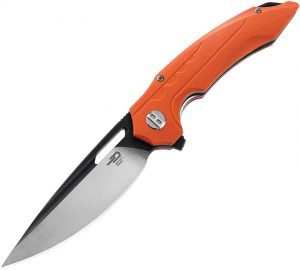 Bestech Ornetta Linerlock Knife Orange(3.5″)