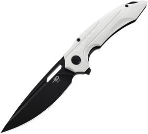 Bestech Ornetta Linerlock Knife White (3.5″)