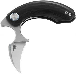 Bestech Knives Strelit Linerlock Black G10 (3.63″)