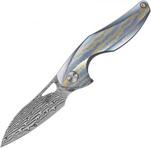 Bestech The Reticulan Knife Blue/Gold (2″)