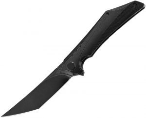 Bestech Kamoza Framelock Knife Black (3.63″)