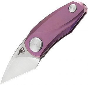 Bestech Tulip Ball Lock Knife Purple(1.25″)