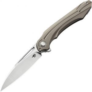 Bestech Wibra Framelock Knife Bronze (3.5″)