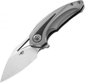 Bestech Nuke Framelock Knife Gray (2.63″)