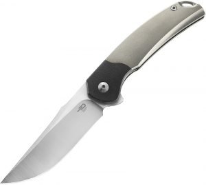 Bestech Supernova Linerlock Knife Gray (3″)