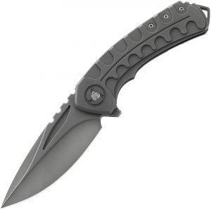 Bestech Buwaya Framelock Knife Gray (3.5″)