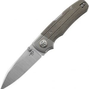 Bestech Tonic Lockback Knife Green (2.88″)