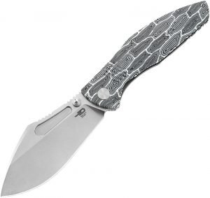 Bestech Lockness Knife Black/White (4″)
