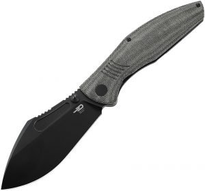 Bestech Lockness Knife Black Micarta (4″)