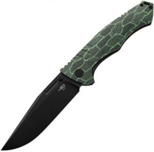 Bestech Keen II Knife Black/Green (4.13″)