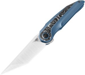 Bestech Blind Fury Knife Blue/Silver (3.63″)