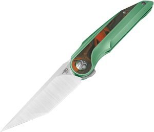 Bestech Blind Fury Knife Green/Orange (3.63″)