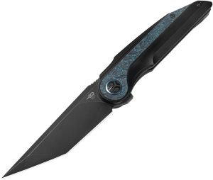 Bestech Blind Fury Knife Black/Sky blue (3.63″)