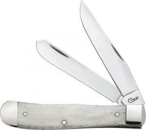 Case Cutlery Trapper White Smooth Bone