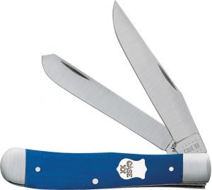 Case Cutlery Trapper Blue G10