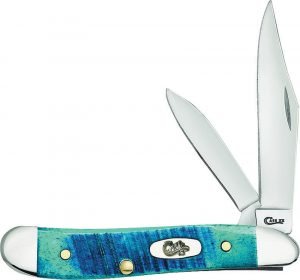 Case Cutlery Peanut Caribbean Blue