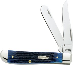 Case Cutlery Mini Trapper Blue Bone