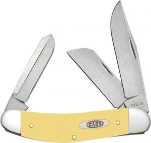 Case Cutlery Sowbelly Yellow Synthetic