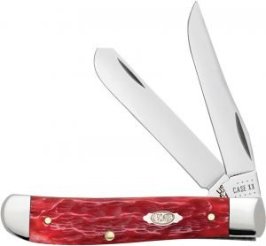 Case Cutlery Mini Trapper Dark Red
